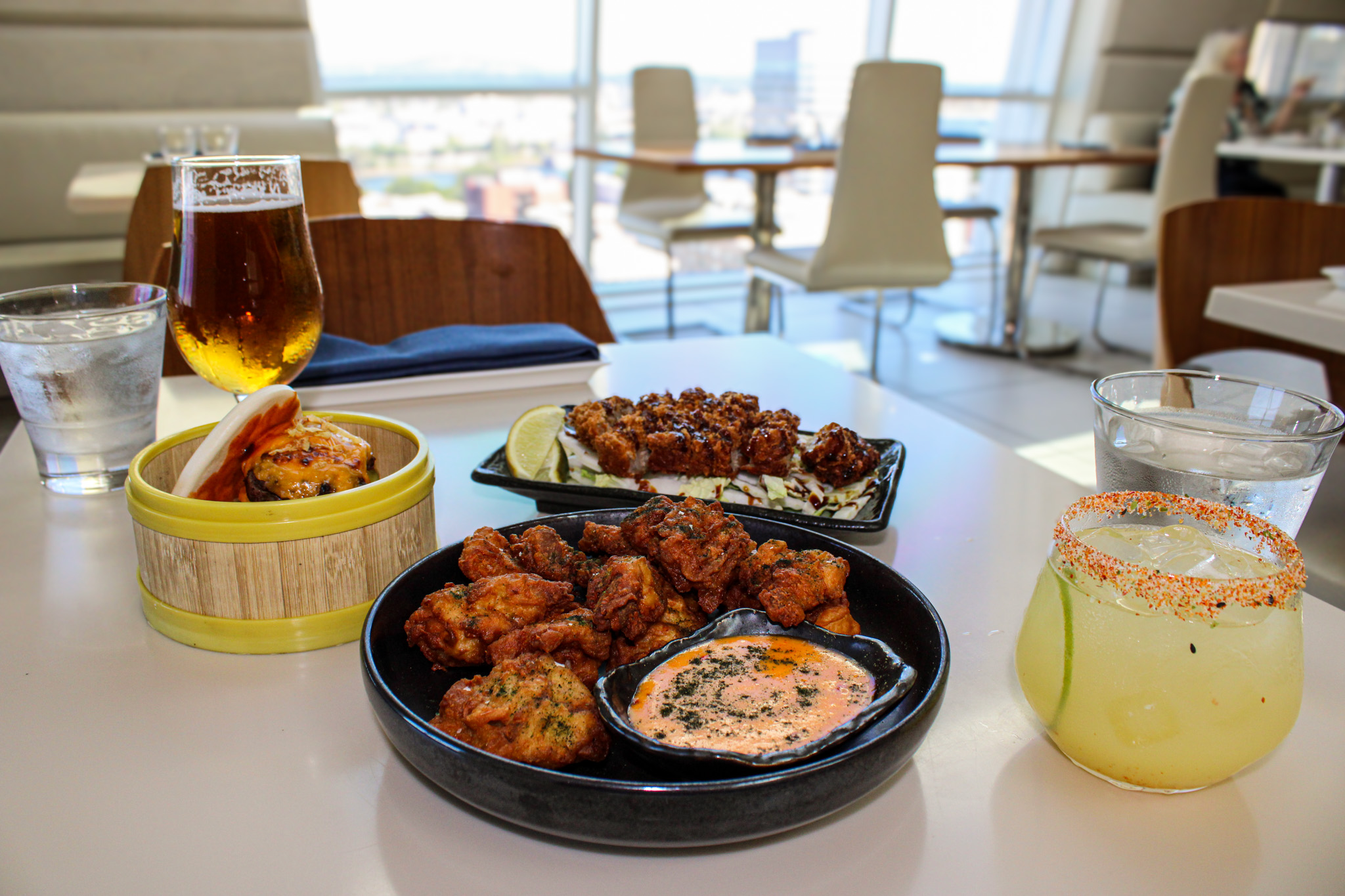Departure PDX Happy Hour Table