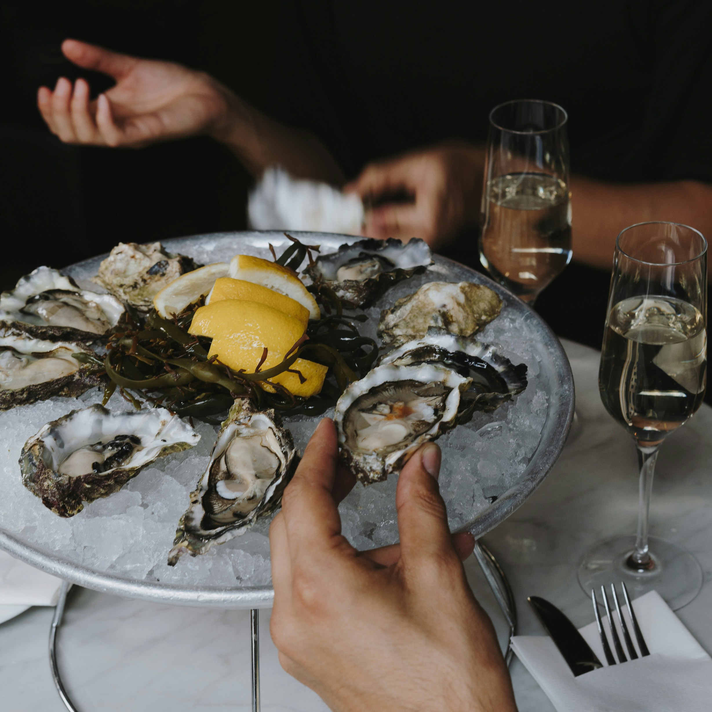 Buck a Shuck $1 Oysters at Urban Farmer