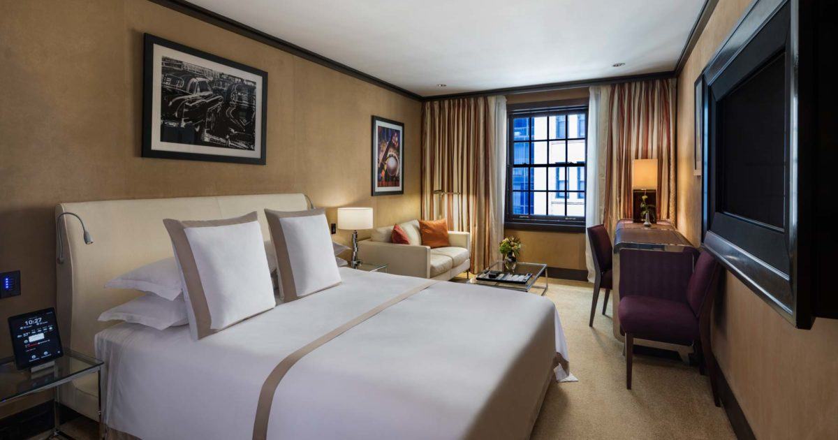 Grand Deluxe King Luxury Hotel Room in New York The Chatwal