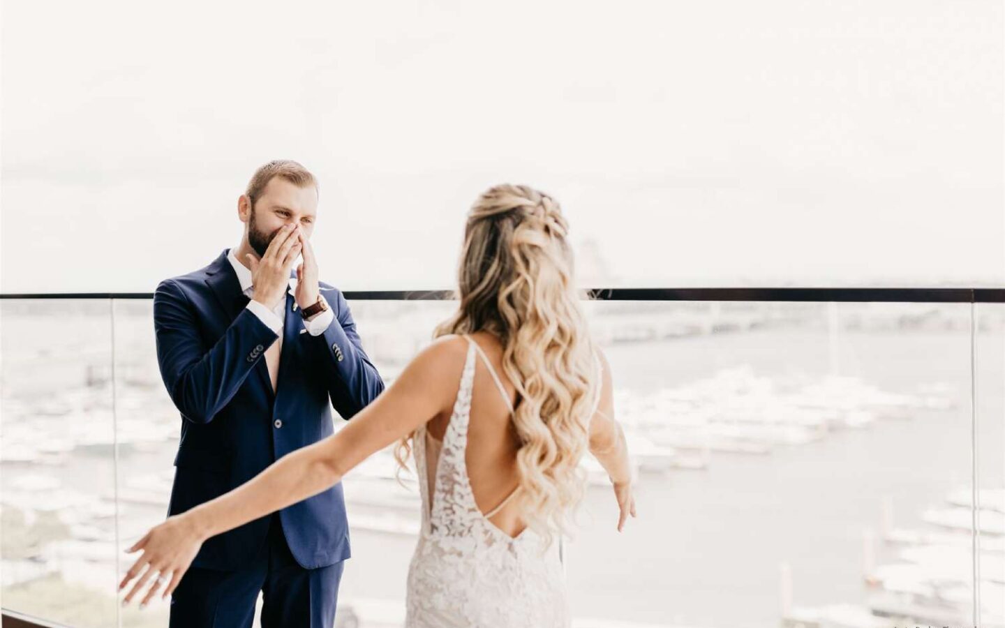 a man and a woman standing next to each other