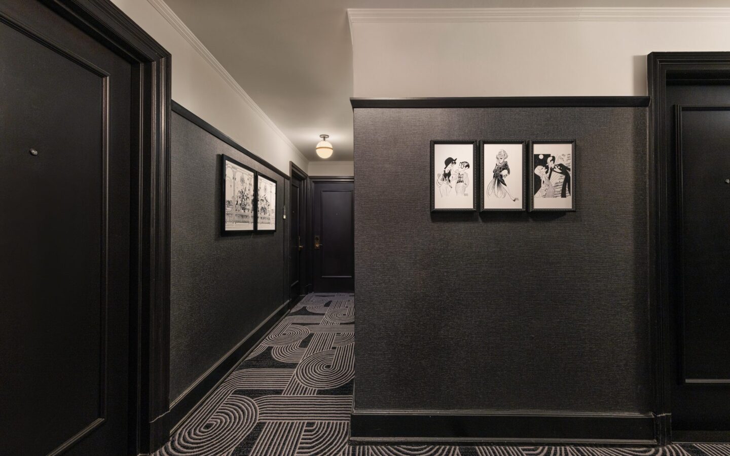black and white zebra print carpet