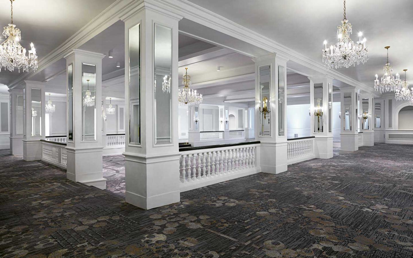 empty event venue in the District Ballroom