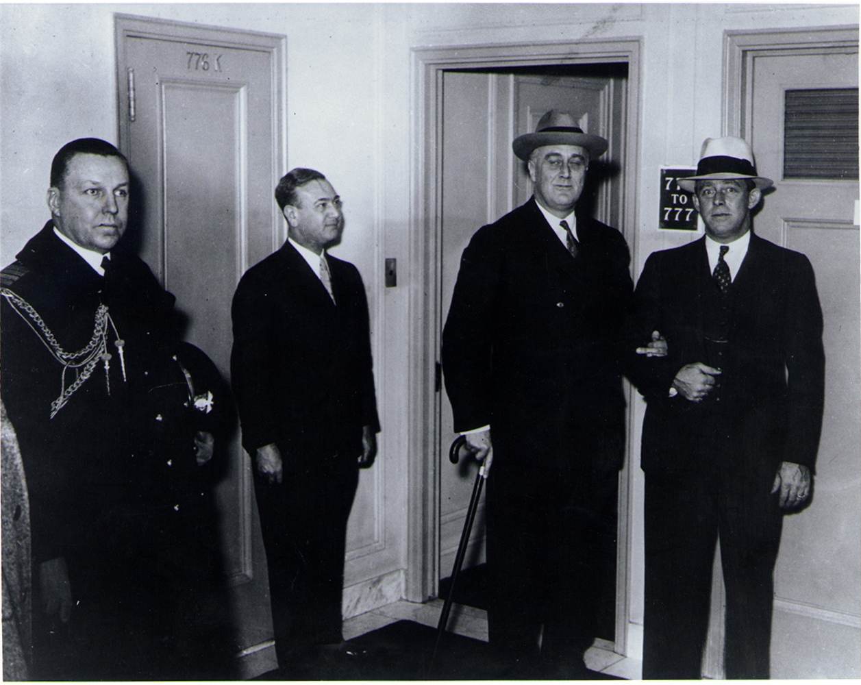 Roosevelt outside Suite
