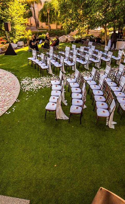 Orchid Lawn Wedding Ceremony | Ben & Kelly Photography