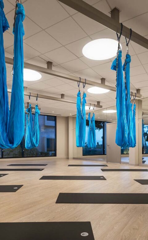 Aerial Yoga at The Phoenician Spa Fitness Center