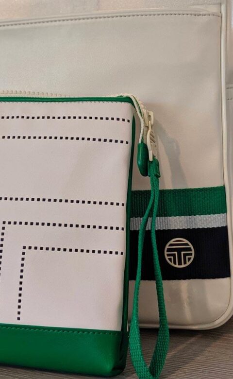 bottle, purse and luggage bag available at the tennis shop at The Phoenician