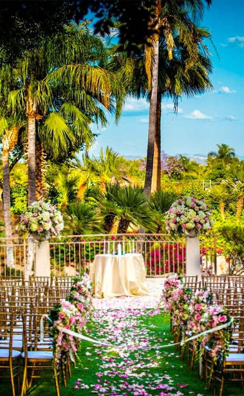 Orchid Lawn is set for a romantic ceremony