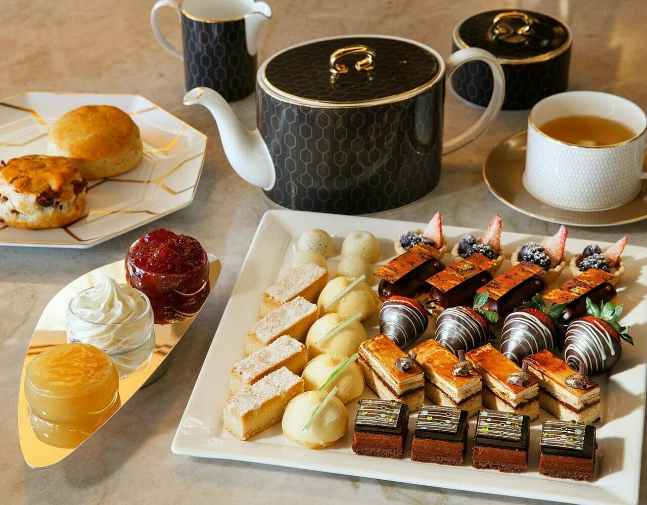 Afternoon Tea Scottsdale Dining The Canyon Suites at The Phoenician